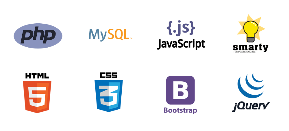 Logos languages informatiques et frameworks